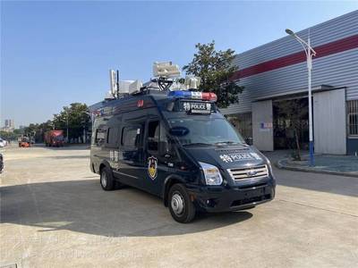 應急通訊指揮車 福特全順移動指揮與無人機協(xié)同的全面保障