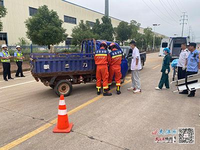 廣昌縣成功舉行2023年道路交通事故應(yīng)急處置演練 檢驗(yàn)部門(mén)聯(lián)動(dòng)能力